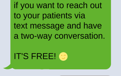 Two Way Text Messaging For Your Practice – FREE?